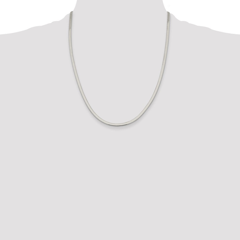 Buy 3mm Sterling Silver Magic Herringbone Chain - Stylish & Affordable Design