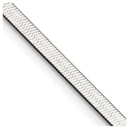 Buy Stylish 3mm Sterling Silver Magic Herringbone Chain - Affordable Luxury!