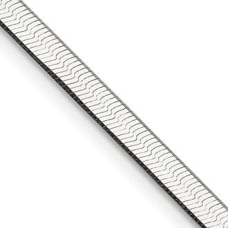 Buy Stylish 3.5mm Sterling Silver Magic Herringbone Chain - Affordable Luxury