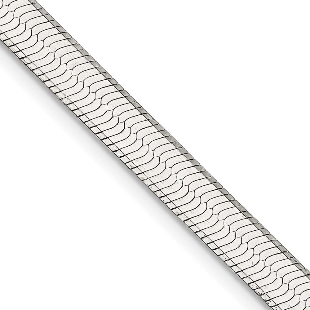 Buy Stylish Sterling Silver 5.25mm Enchanted Herringbone Necklace - Value Design