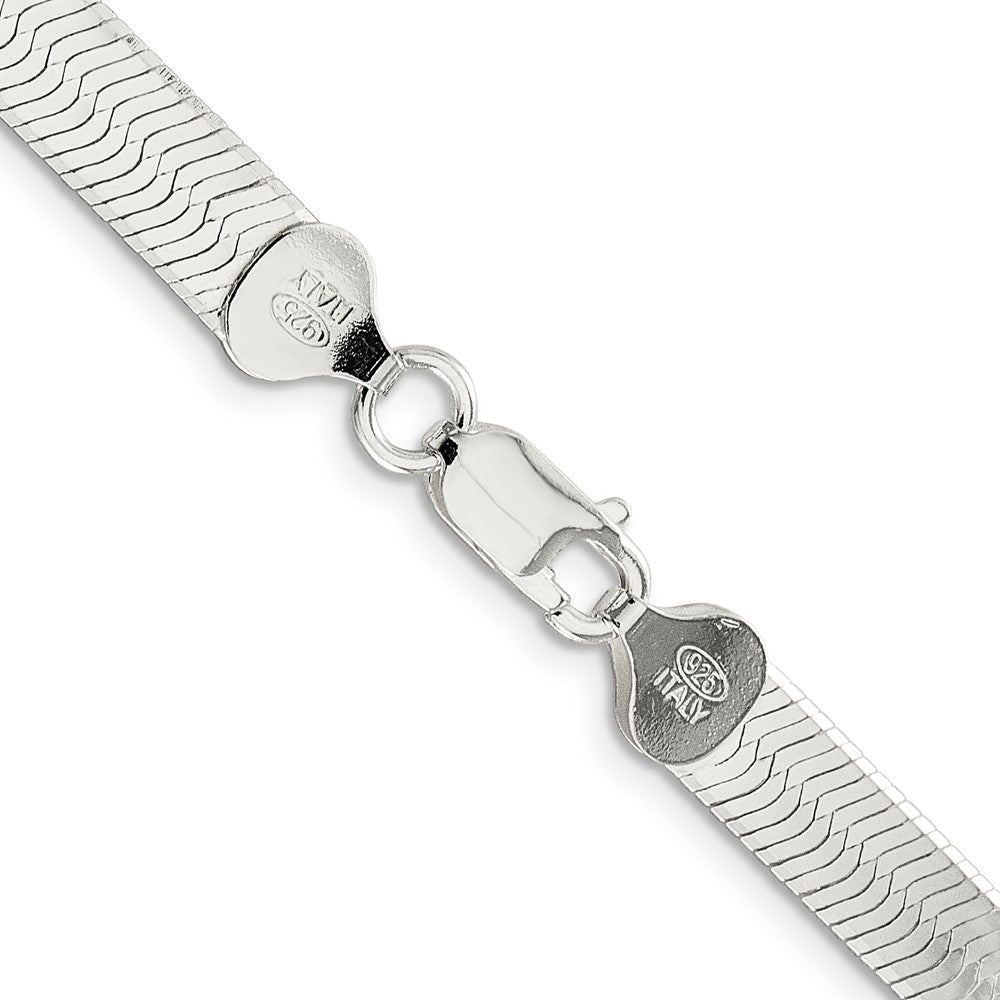 Buy 7.3mm Sterling Silver Magic Herringbone Chain - Stylish & High-Quality!