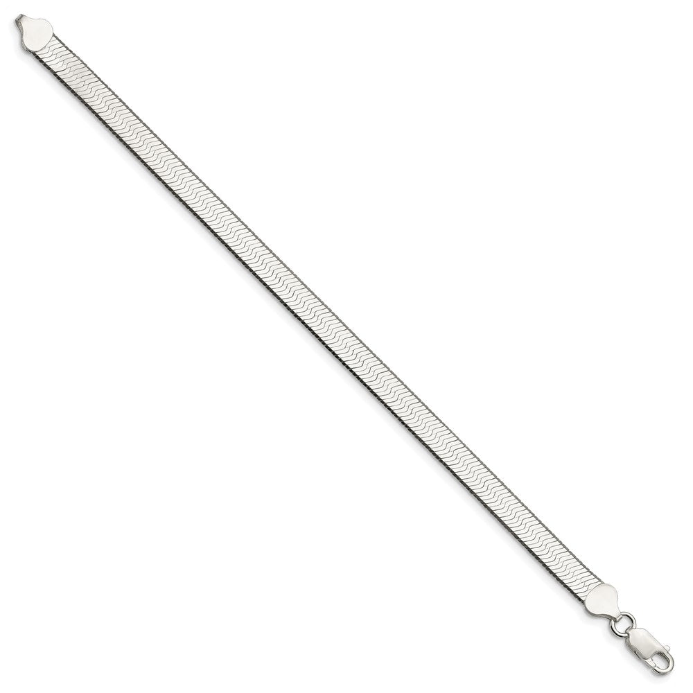 Exclusive 7.3mm Sterling Silver Enchanted Herringbone Chain - Stylish Value!