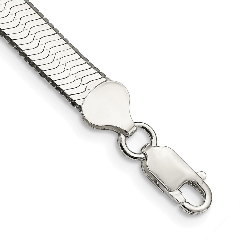 Exclusive 7.3mm Sterling Silver Enchanted Herringbone Chain - Stylish Value!