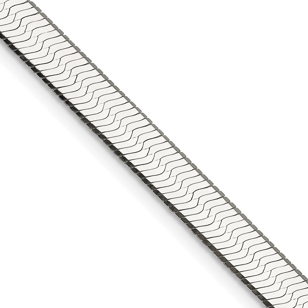 Buy 7.3mm Sterling Silver Magic Herringbone Chain - Stylish & High-Quality!