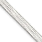 Buy Stylish Sterling Silver 8mm Enchanted Herringbone Necklace - Luxury Look!-4