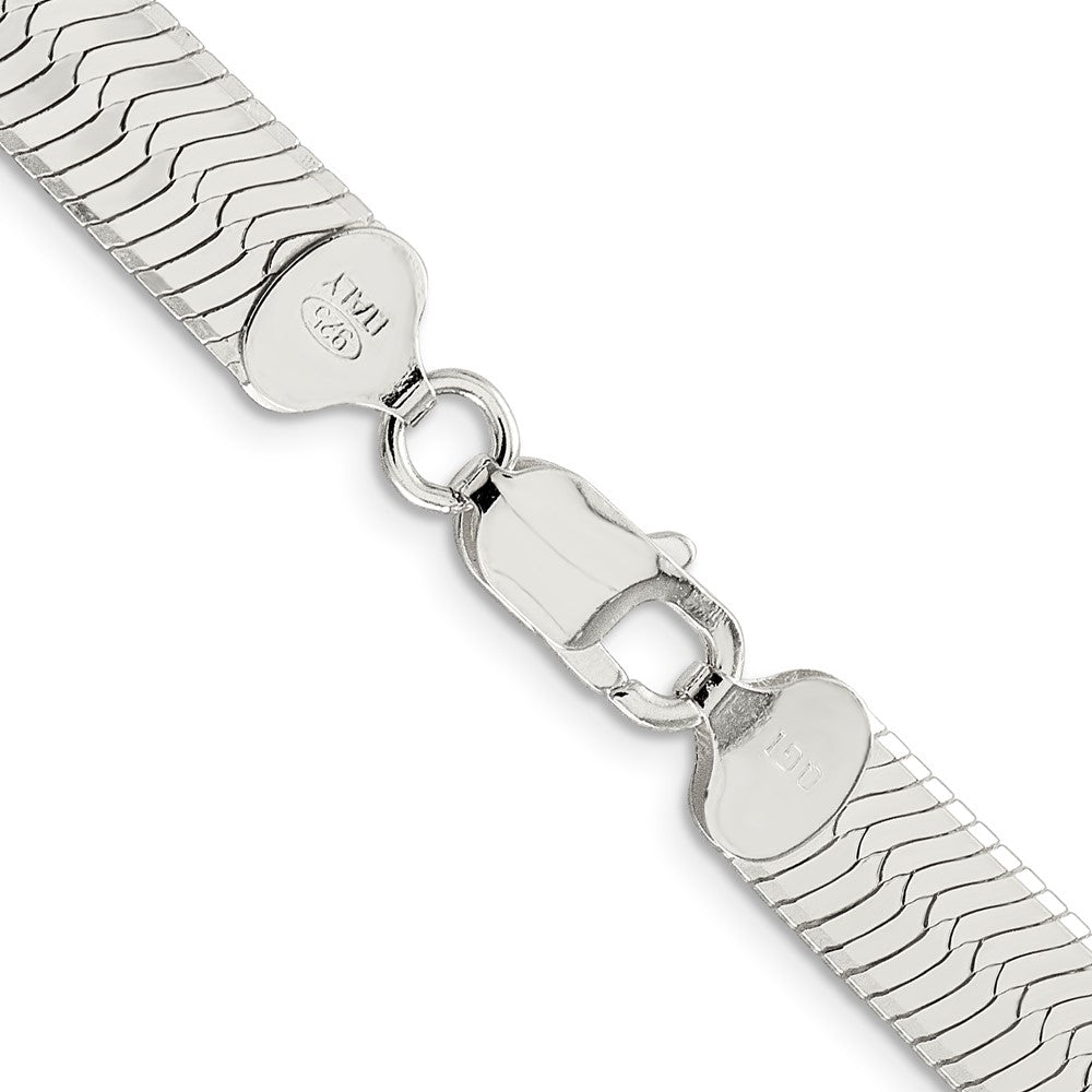 Exclusive Sterling Silver 8.75mm Enchanted Herringbone Necklace - Stylish Value