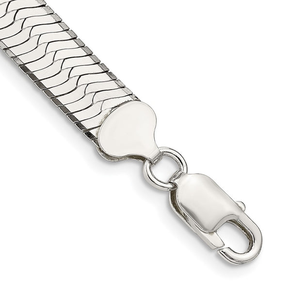 Sterling Silver 8.75mm Enchanted Herringbone Necklace - Style GR1-1030133