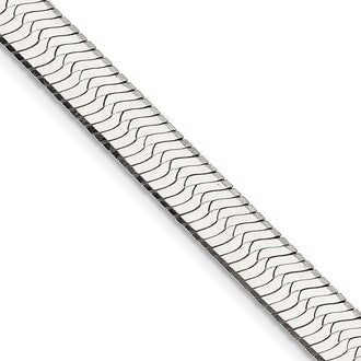 Exclusive Sterling Silver 8.75mm Enchanted Herringbone Necklace - Stylish Value