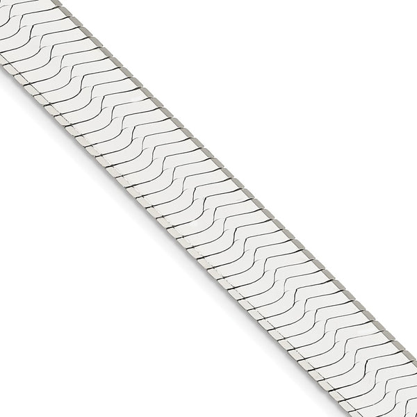 10.5mm Enchanted Herringbone Chain in Sterling Silver