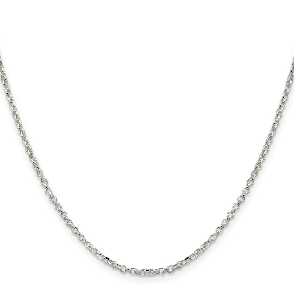 Buy 2.2mm Diamond-Cut Sterling Silver Cable Chain | Stylish & Affordable Quality
