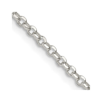 Buy 2.2mm Diamond-Cut Sterling Silver Cable Chain | Stylish & Affordable Quality