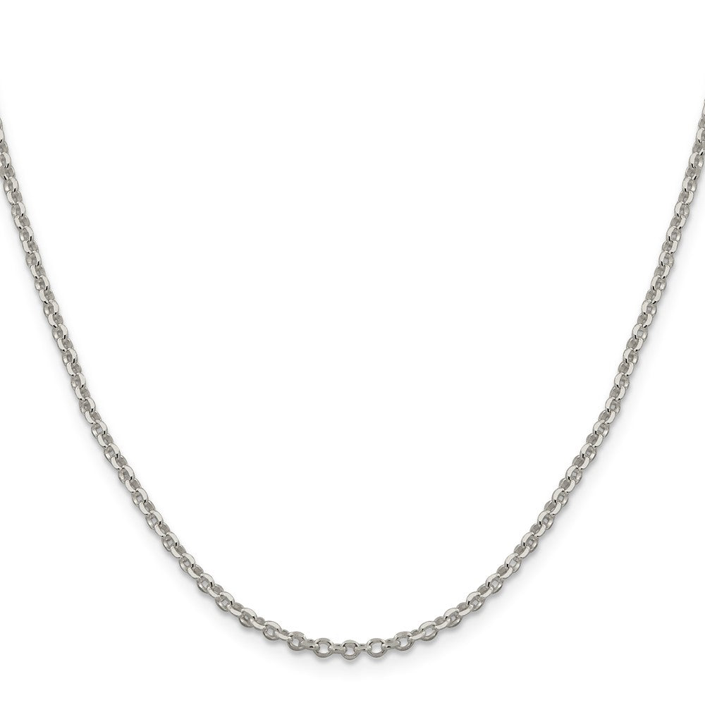 Buy Stylish 2.6mm Diamond-Cut Sterling Silver Necklace Chain - High Quality
