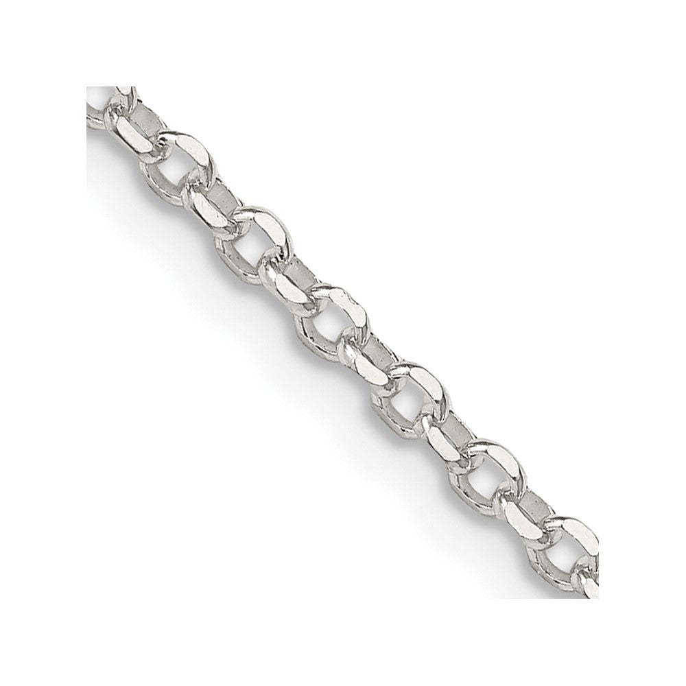 Buy Stylish 2.6mm Diamond-Cut Sterling Silver Necklace Chain - High Quality
