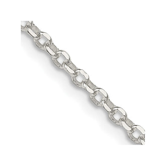 Buy Stylish 2.6mm Diamond-Cut Sterling Silver Necklace Chain - High Quality