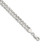 Buy Exclusive 6.35mm Hammered Curb Chain in Sterling Silver - Stylish Value-2