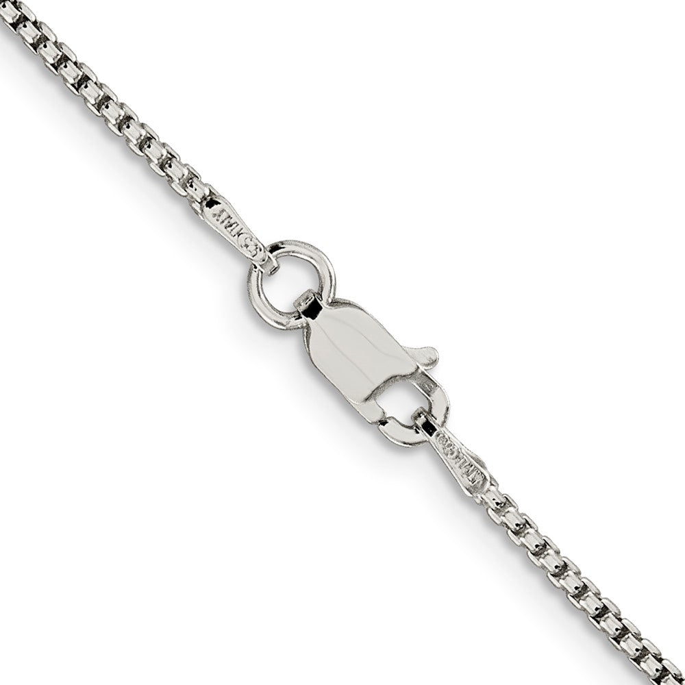 Buy Stylish 1.5mm Round Box Chain in Sterling Silver - Affordable Luxury