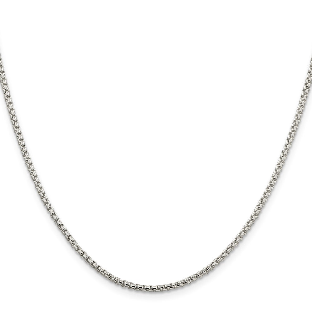 Buy Exclusive 2mm Round Box Chain in Sterling Silver - Affordable Luxury Jewelry
