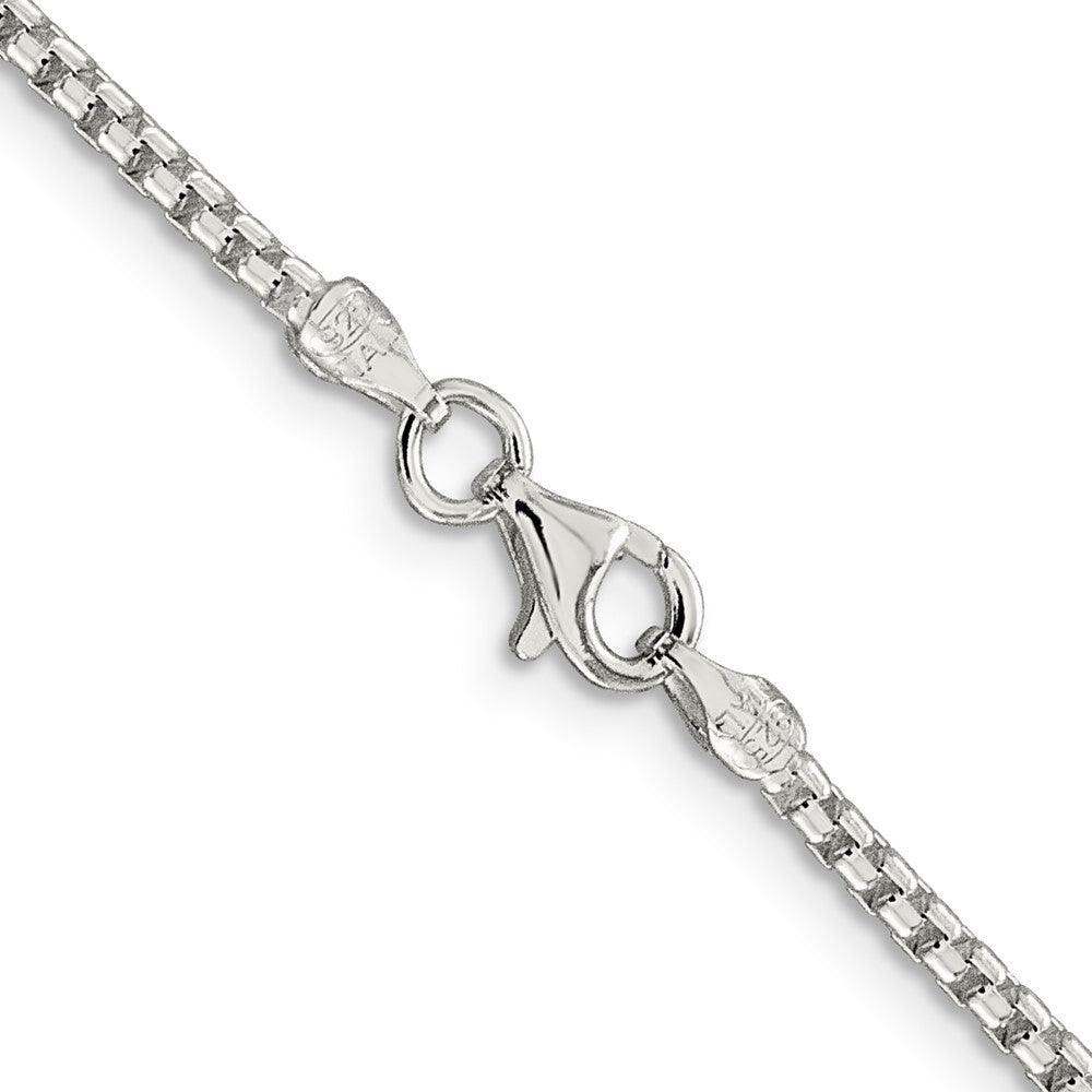 Buy Exclusive 2mm Round Box Chain in Sterling Silver - Affordable Luxury Jewelry