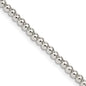 Buy Stylish 3mm Sterling Silver Beads on Box Chain Necklace - Affordable Luxury-2