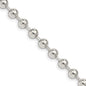 Buy High-Quality 5mm Sterling Silver Beaded Chain | Stylish & Affordable Value-2