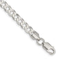 High-Quality Sterling Silver 5.75mm Flat Curb Link Chain - Stylish Value!-3