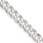 Buy Stylish 5.75mm Sterling Silver Flat Curb Link Chain - Affordable Luxury!-6
