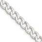 Buy 6.8mm Sterling Silver Flat Curb Chain - Stylish & Affordable Jewelry Piece-7