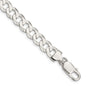 Buy Stylish 7.5mm Sterling Silver Flat Curb Chain - Luxury at Affordable Price!-3