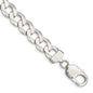 High-Quality 9.75mm Sterling Silver Flat Curb Chain - Stylish & Affordable Price-2