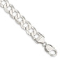 Buy Stylish 11.75mm Sterling Silver Flat Curb Link Chain - Affordable Luxury-1