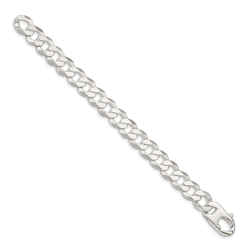Buy Stylish 14mm Flat Curb Chain in Sterling Silver - Affordable Luxury Jewelry
