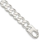 Buy Stylish 14mm Flat Curb Chain in Sterling Silver - Affordable Luxury Jewelry-1
