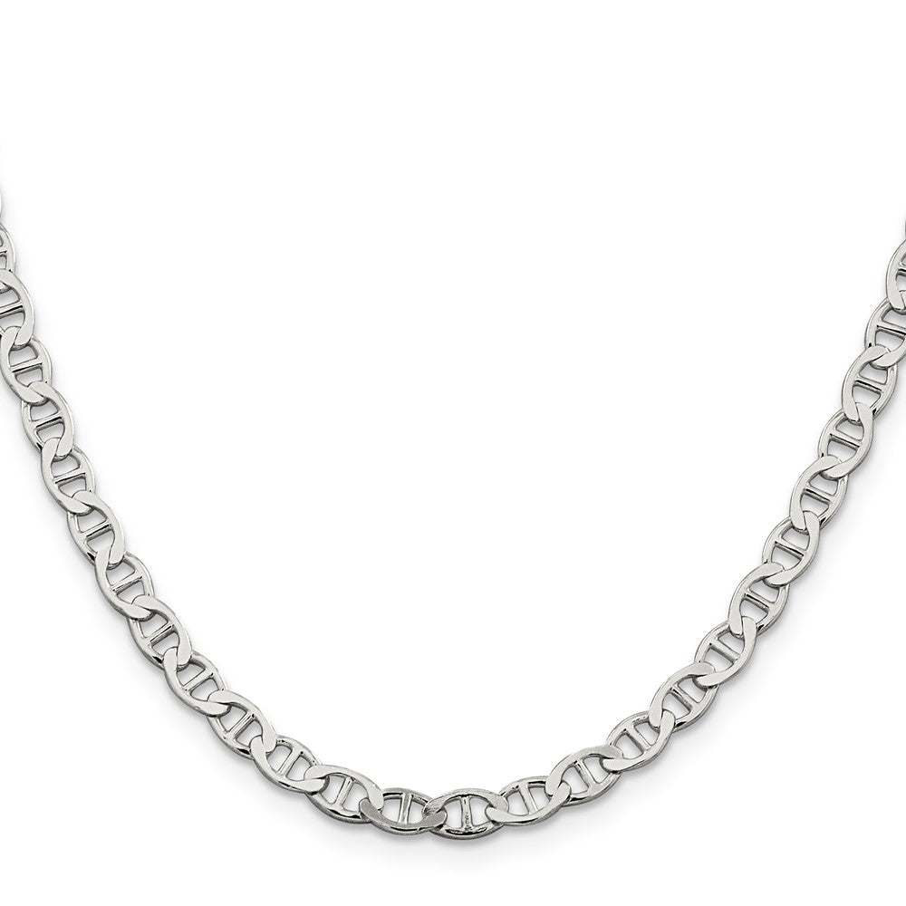 Buy Stylish 4.75mm Sterling Silver Flat Anchor Link Chain - Affordable Luxury