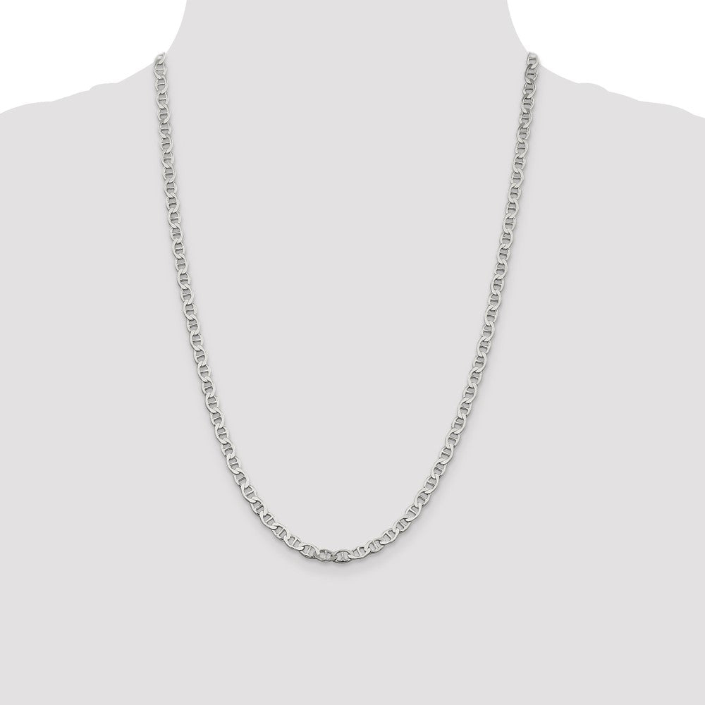 Buy High-Quality 4.75mm Sterling Silver Flat Anchor Link Chain - Stylish Value!