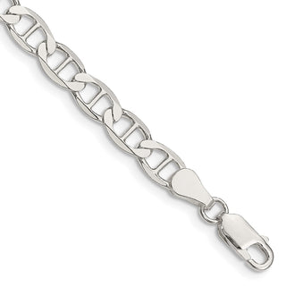Buy Exclusive 5.7mm Flat Anchor Chain in Sterling Silver - Stylish Value!