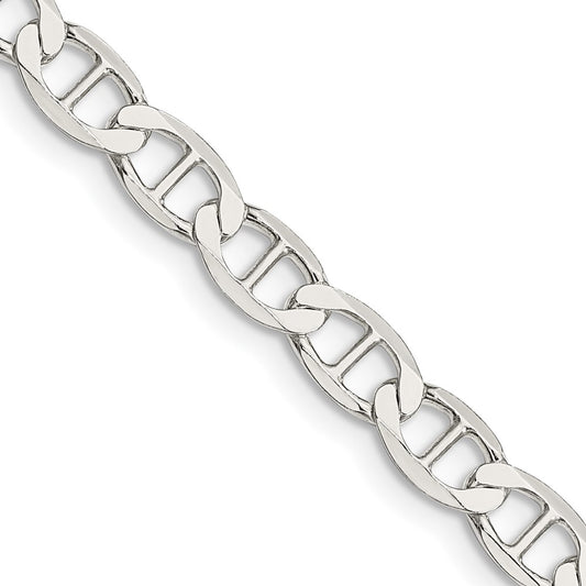 Buy Stylish 5.7mm Sterling Silver Flat Anchor Chain - Affordable Elegance