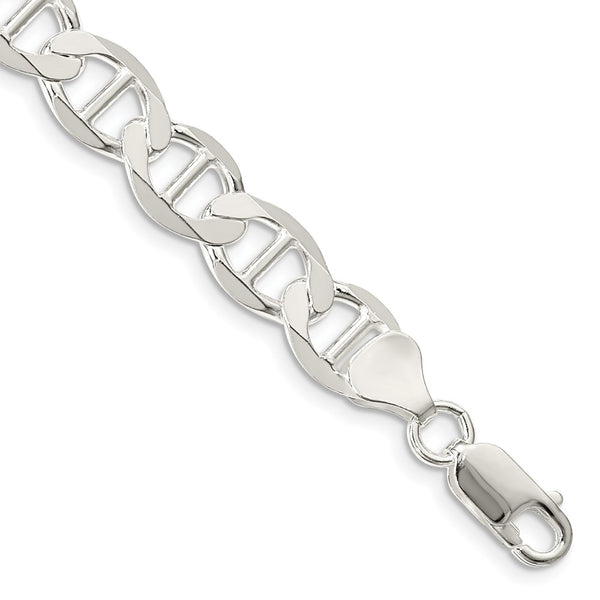 8.9mm Sterling Silver Flat Anchor Link Chain