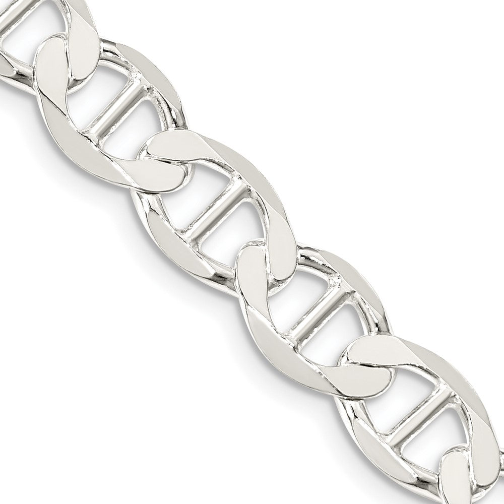 High-Quality Sterling Silver 8.9mm Flat Anchor Link Chain - Stylish Value!