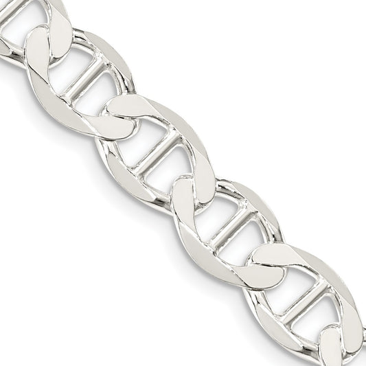 High-Quality Sterling Silver 8.9mm Flat Anchor Link Chain - Stylish Value!