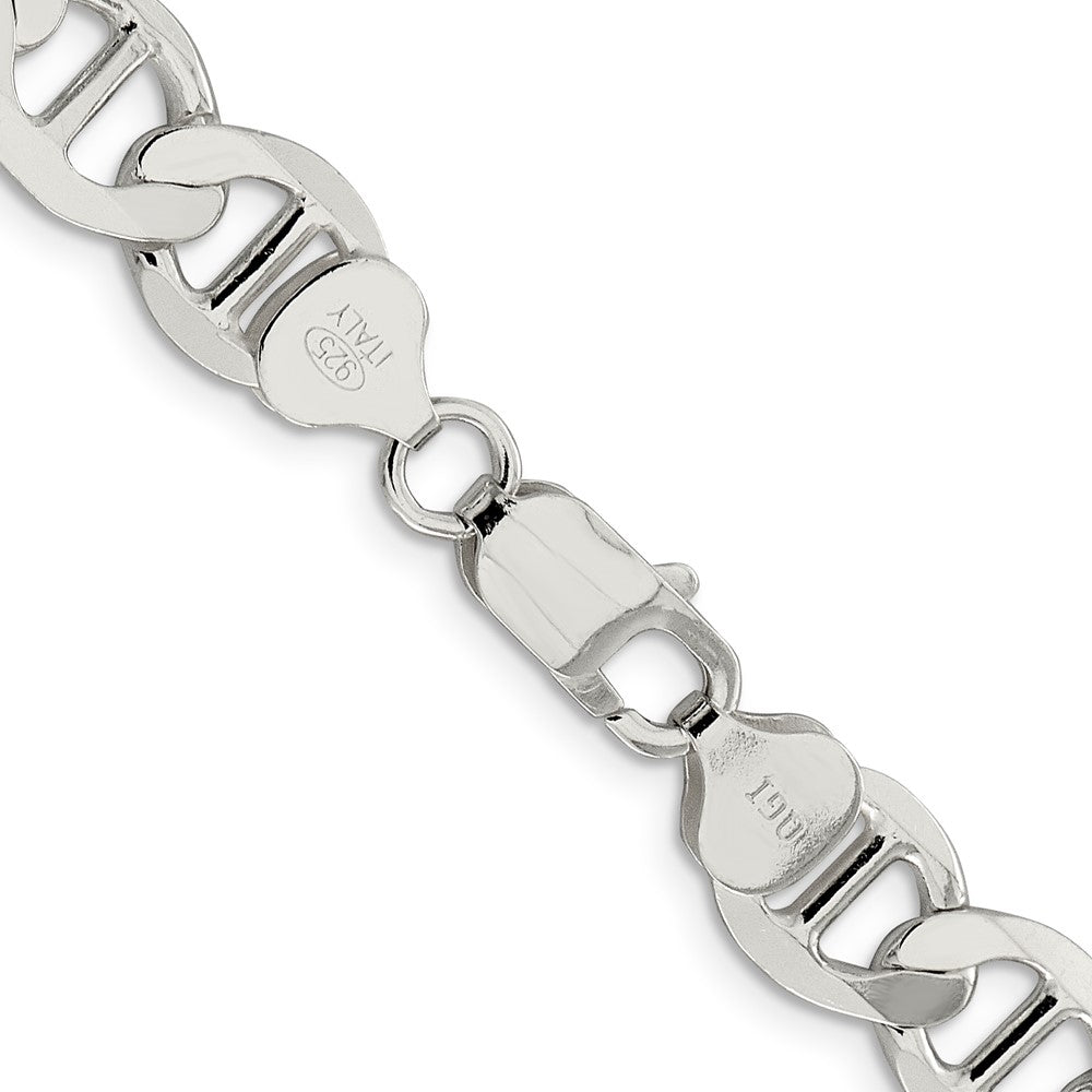 Buy Stylish 9.95mm Flat Anchor Link Chain in High-Quality Sterling Silver