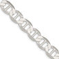 Buy Stylish 9.95mm Sterling Silver Flat Anchor Link Chain - Affordable Luxury-3