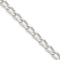 Buy Stylish 4.3mm Sterling Silver Elongated Open Link Chain - Affordable Value-6