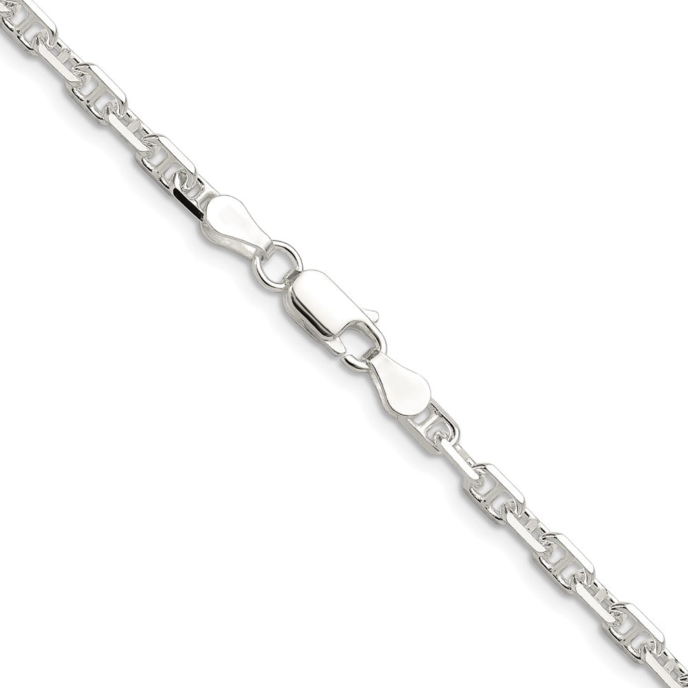 Buy Stylish Polished Sterling Silver 3.75mm Mariner Link Chain - Luxury Value