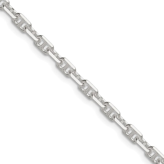 Buy Stylish Polished Sterling Silver 3.75mm Mariner Link Chain - Luxury Value