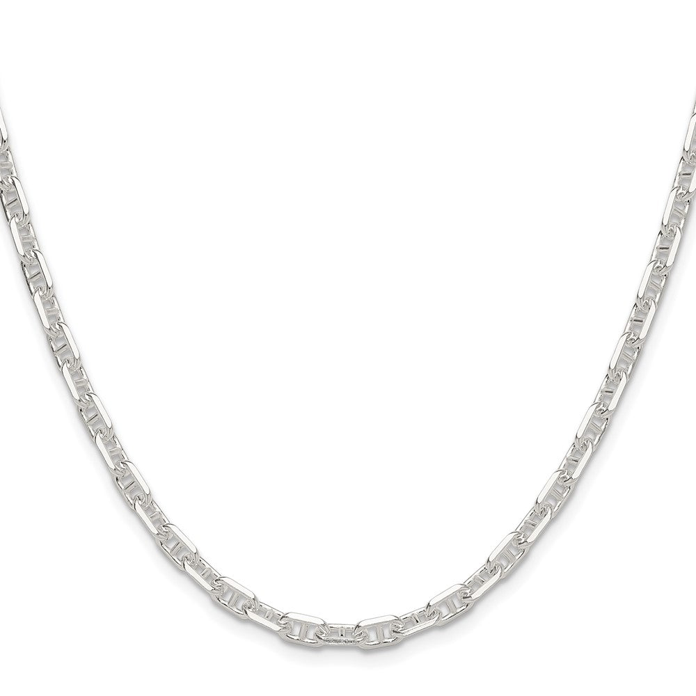 Order Stylish 4.75mm Polished Sterling Silver Mariner Link Chain - Luxury Value