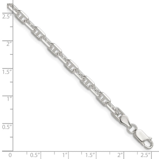 Exclusive Polished Sterling Silver 4.75mm Mariner Link Chain - Stylish Design