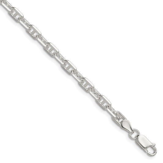 Buy Stylish Polished Sterling Silver 4.75mm Mariner Link Chain | Luxury Design