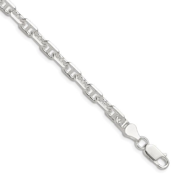 Polished Sterling Silver 5.5mm Mariner Link Chain - Style GR1-1030180