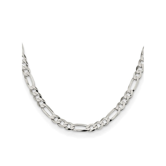 Buy Stylish 7.0mm Sterling Silver Flat Figaro Chain | Affordable Luxury Jewelry