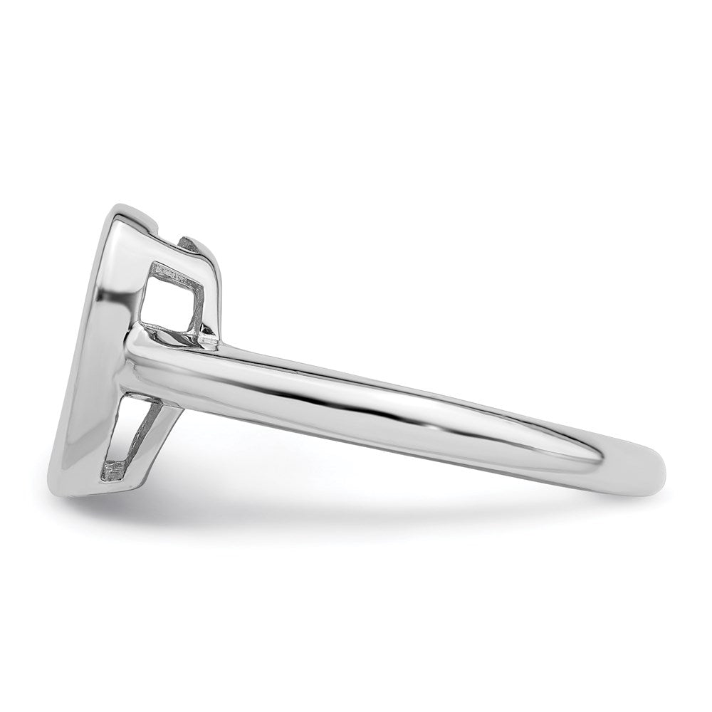 Shop Stylish Radiant Heart Ring in Sterling Silver - 34 Stone CZ, Affordable Price